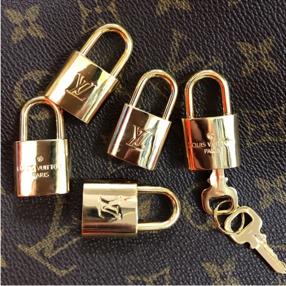 Louis Vuitton Brass Lock & Key Set - Picture 6 of 16